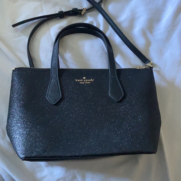 kate spade Handbags - Kate Spade Glitter Satchel Crossbody